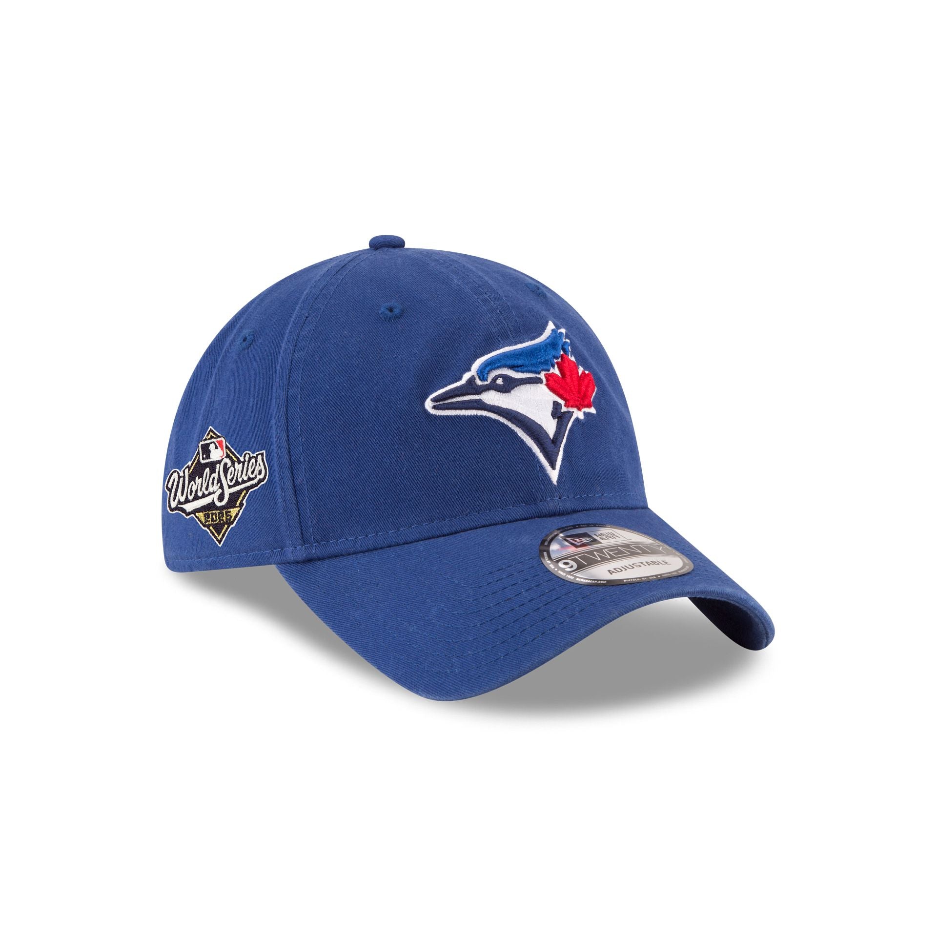 Toronto Blue Jays 2025 World Series Side Patch 9TWENTY Adjustable Hat
