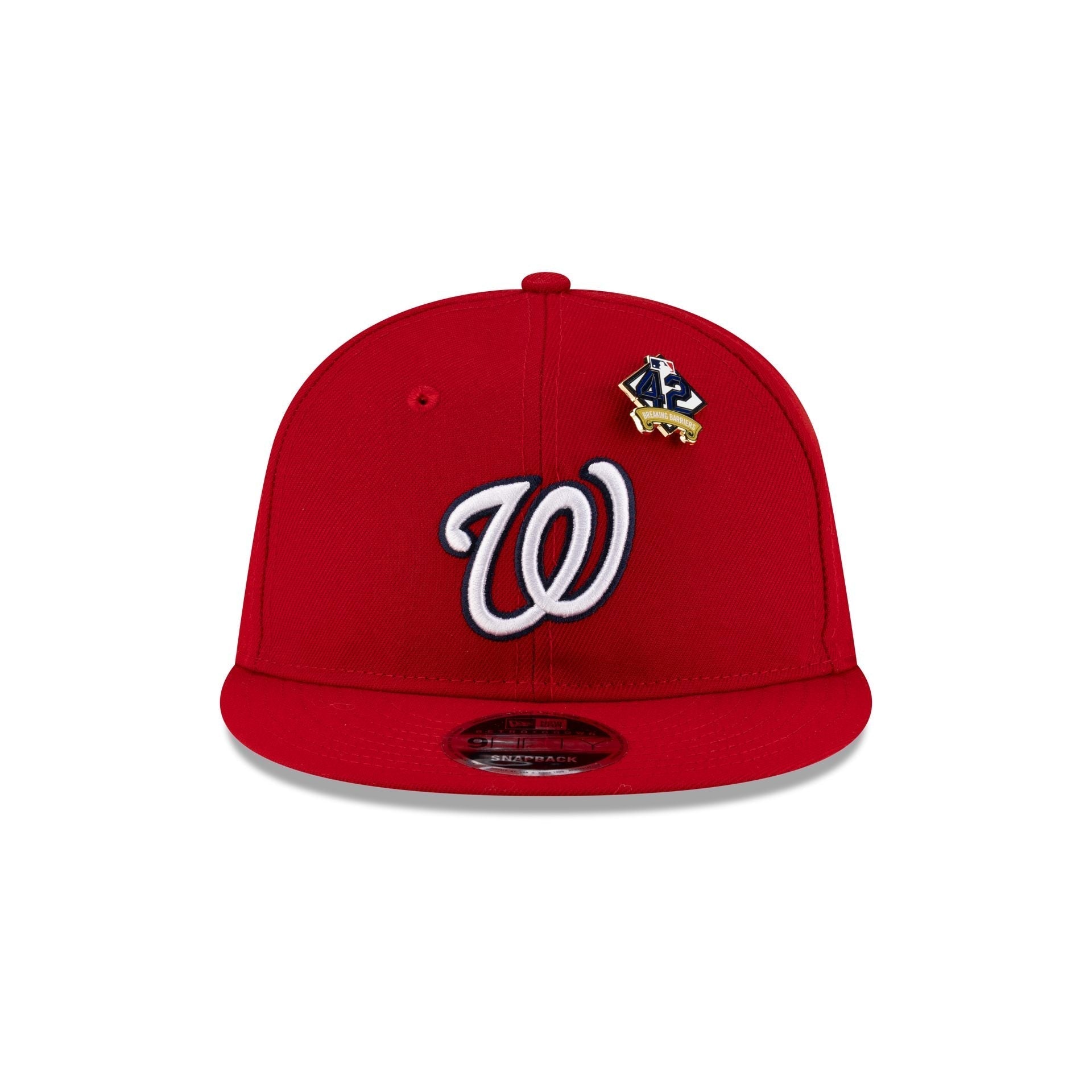 Washington Nationals Jackie Robinson Day 2025 Retro Crown 9FIFTY Snapback Hat
