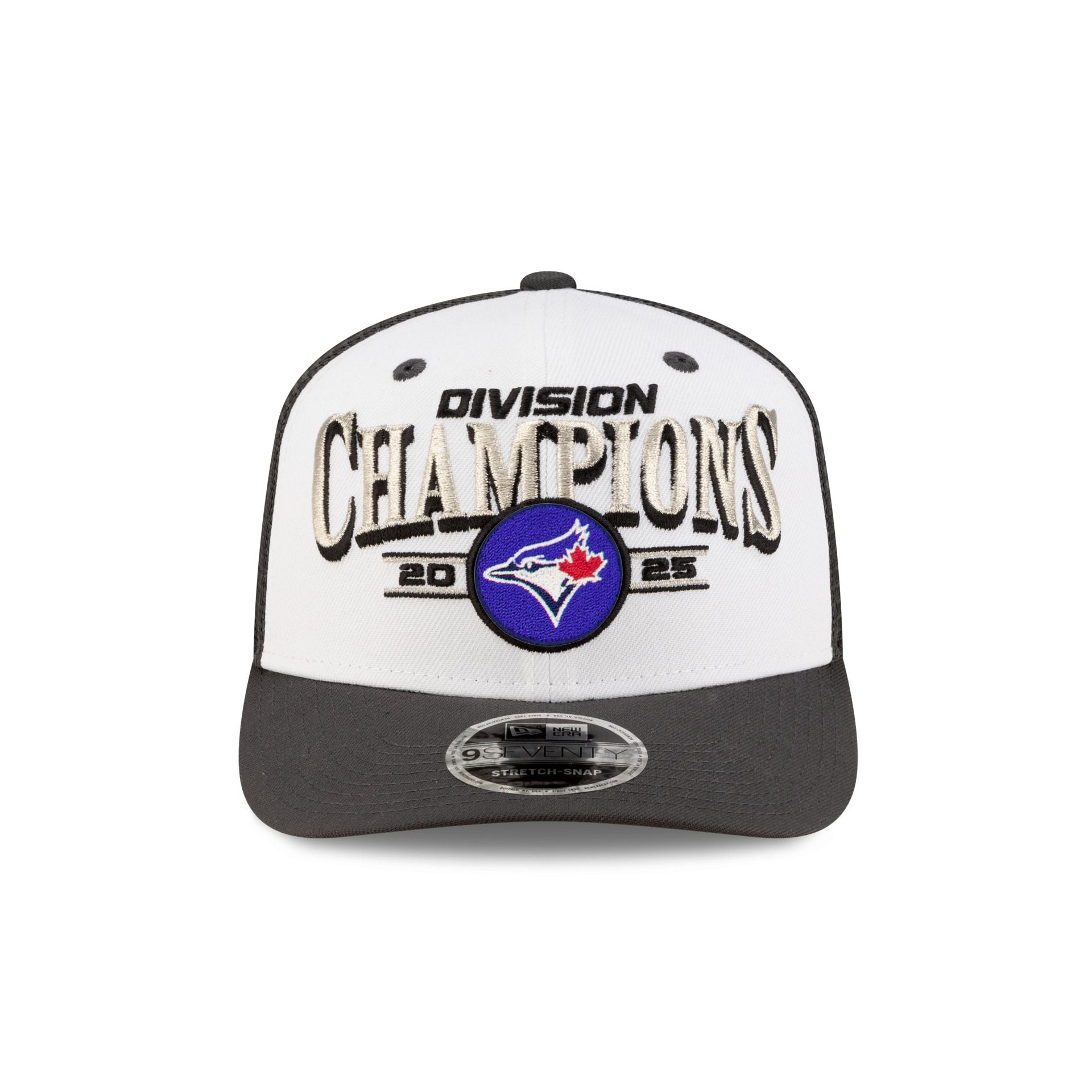Toronto Blue Jays 2025 Regular Season Division Champions Locker Room 9SEVENTY Stretch-Snap Hat
