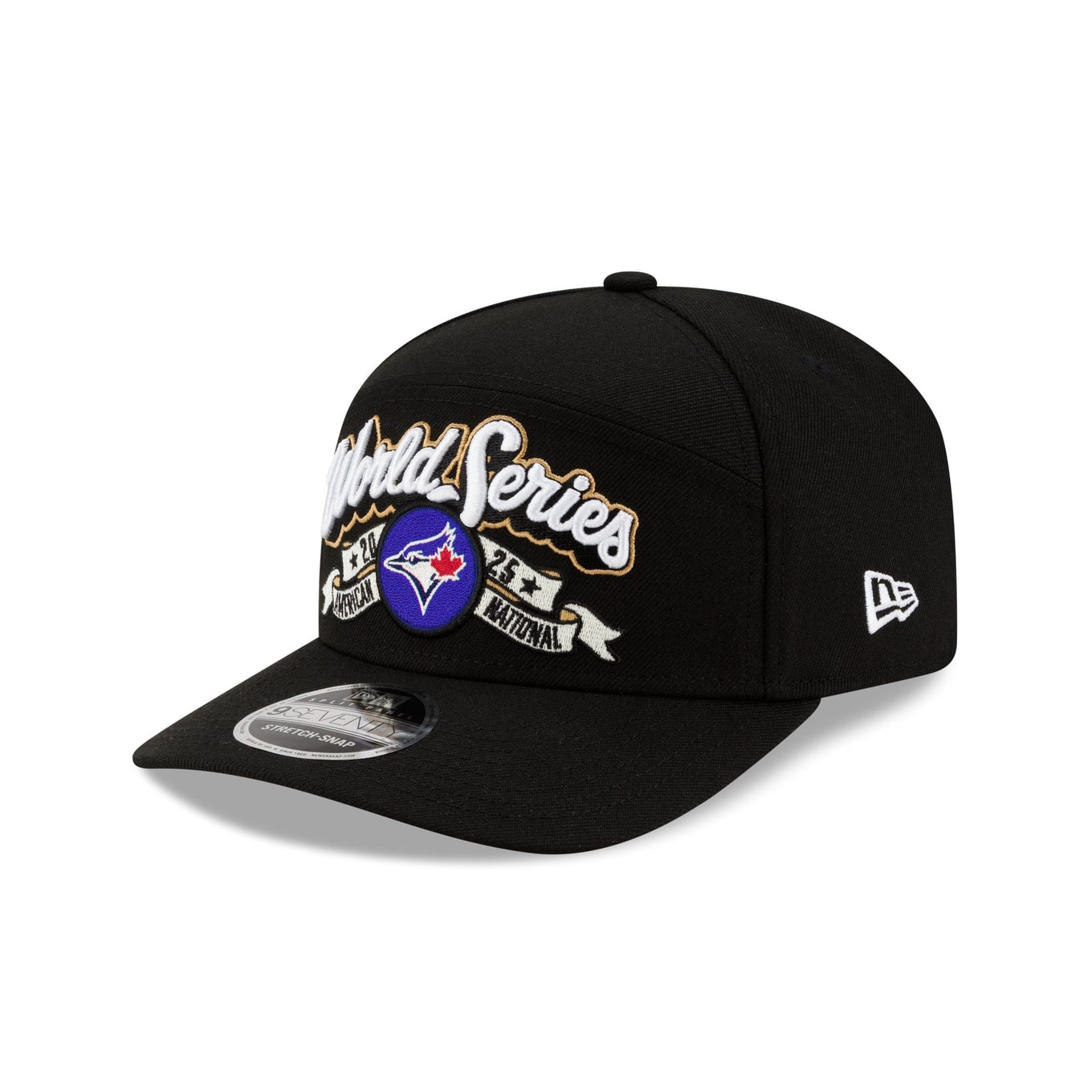 Toronto Blue Jays 2025 League Championship Series Locker Room Split Panel 9SEVENTY Stretch-Snap Hat