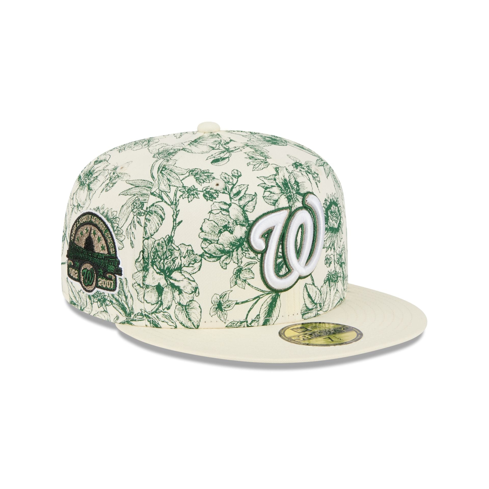Washington Nationals Spring Floral 59FIFTY Fitted Hat