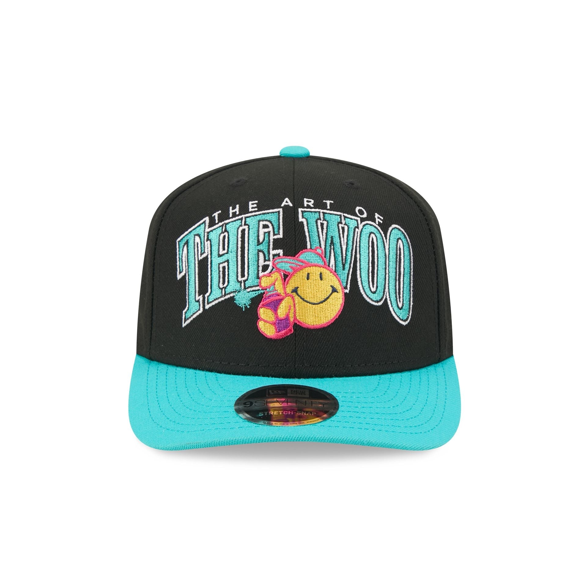 Worcester Red Sox Theme Night Black 9SEVENTY Stretch-Snap Hat